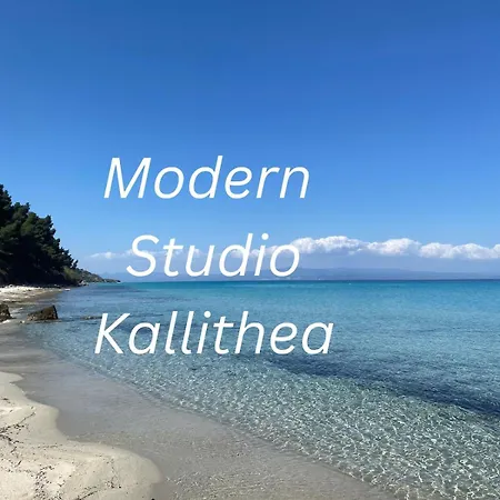 Modern Kallithea, Halkidiki Apartmán *